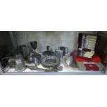 Collection of metalware