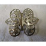 Silver nurses buckle