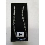 Rock crystal necklace