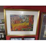 Print - Paris scene by Maurice Vlaminck