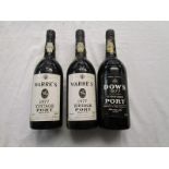 3 bottles of 1977 vintage port - 2 Warre's & 1 Dow's