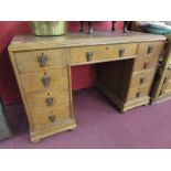 Oak Art Deco desk