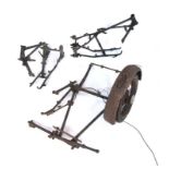 A large quantity of motorbike parts mainly from Ariel, to include side car frame ( frame No.