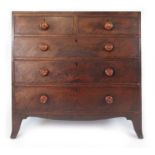 An early 19th century mahogany,