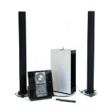 A Bang & Olufsen BeoSound Ouverture CD and cassette player with remote control,