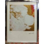 ANDY WARHOL 'Santa Claus', lithograph on Arches watermarked paper,