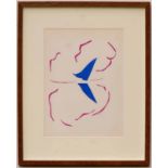 HENRI MATISSE 'Bateau', original lithograph from the 1954 edition after Matisse's cut-outs,