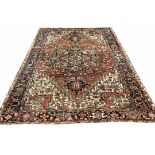 ANTIQUE HERIZ SERAPI CARPET, 333cm x 240cm,