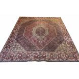 FINE PERSIAN MAHI DESIGN CARPET, 293cm x 250cm,