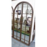 ORANGERY MIRROR, in the vintage French style, 171cm x 90cm.