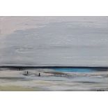 NIGEL KINGSTON 'Low Tide', mixed media, signed, 100cm x 150cm.