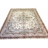 FINE PART SILK TABRIZ DESIGN CARPET, 310cm x 240cm,