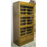 HABERDASHERY CABINET, mid 20th century,