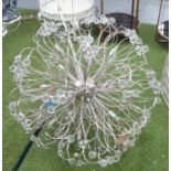 CASTRO LIGHTING BRAGA CHANDELIER, 24 bulbs (40W), 80cm diam. approx x 120cm drop approx.