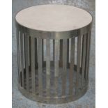 WILLIAM YEOWARD OCCASIONAL 'DRUM' TABLE, retro, circular,