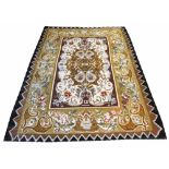 BESSARABIAN DESIGN FLATWEAVE CARPET, 226cm x 162cm,