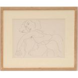 HENRI MATISSE 'Collotype D7', 1943, printed by Martin Fabiani, edition: 950, 25cm x 32cm,