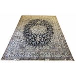 FINE PART SILK NAIN CARPET, 307cm x 213cm,