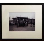 ROLLING STONES ON BATTERSEA BRIDGE PIE STALL, 1964 Oct 11th, 1 out of 1, 25cm x 36cm,