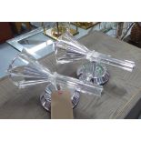 FABBIAN WALL LIGHTS, a pair, Art Deco style, 30cm L.