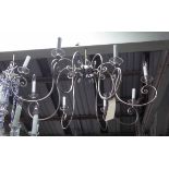 CHANDELIER, contemporary Spanish style, 50cm drop approx.