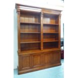 RALPH LAUREN HOME CAPE LODGE LIBRARY BOOKCASE, 180cm x 460cm x 240cm.