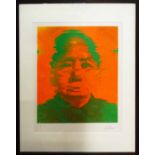 CESAR (Cesar Baldaccini 1921-1998) 'Mao', serigraph in colours, signed in pencil,
