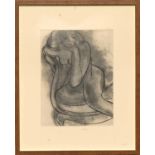 HENRI MATISSE 'Seated nude', 1954, heliogravure, printed by Draeger Freres, 33cm x 25cm,