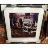 ROLLING STONES London 1968, Michael Joseph signed out take Beggars Banquet, out take photo,