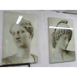 CLASSICAL DIPTYCH, contemporary school.