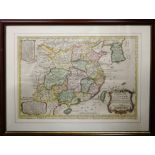 MAP OF THE CHINESE EMPIRE 'Pour servir a l'histoire generale des voyages', 31cm x 41cm,