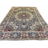 FINE ARDABIL DESIGN KERMAN LAVER CARPET, 410cm x 297cm,