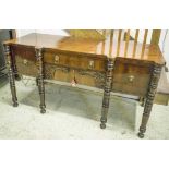 SIDEBOARD, William IV mahogany, circa 1830,