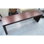 BOOT ROOM BENCH, contemporary design, 140cm x 30cm x 44cm.