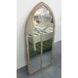 ORANGERY MIRRORS, a set of three, English country house style, 123cm x 56cm.