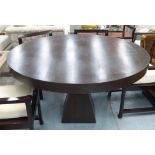CENTRE TABLE, contemporary continental design, 80cm x 140cm Diam.