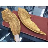 THE WINGS OF AN ANGEL, gilt finish, 106cm Wing.