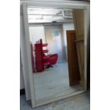 WALL MIRROR, contemporary Continental style design, 121cm x 80cm.