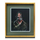 FRANCIS BACON 'Portrait of Isabel Rawsthorne', lithograph, Derriere Le Miroir first edition 1966,