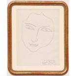 HENRI MATISSE 'Femme', two original lithographs, 1945 signed in the plate, printed by Mourlot,