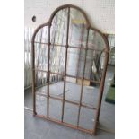 SOLARIUM MIRROR, vintage French style, 145cm x 92cm.