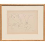 HENRI MATISSE 'Reclining woman F7', 1943, collotype, limited ed of 950, 25cm x 32cm,