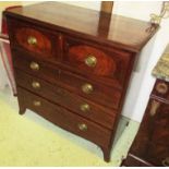 SECRETAIRE CHEST, George III, circa 1790,