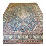 ANTIQUE PERSIAN SAFAVID DESIGN TABRIZ CARPET, 360cm x 250cm.