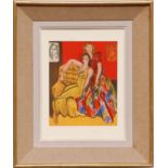 HENRI MATISSE 'Femmes', off set Lithograph, 50cm x 42cm overall, framed and glazed.