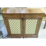 SIDE CABINET, Regency mahogany, circa 1820,