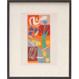 HENRI MATISSE 'Vegetaux', original lithograph from the 1954 edition after Matisse's cut outs,