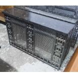 CONSOLE TABLE/RADIATOR GRILLE, to match previous lot.