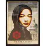 SHEPARD FAIREY 'We the Future - Rise to rewrite the Law - Amanda Nguyen', 2018,