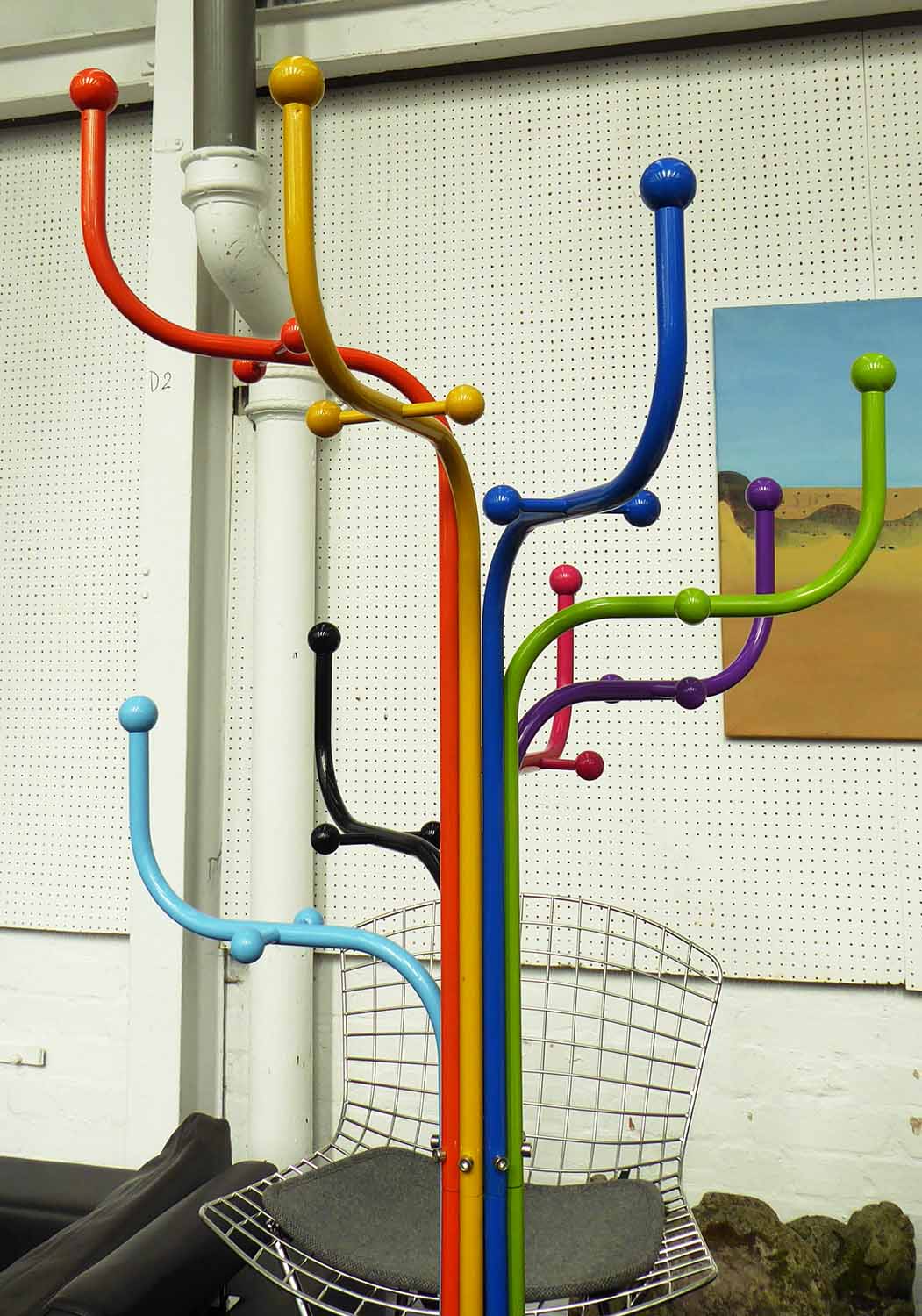 'COAT TREE' COAT STAND, multicoloured in the manner of Sidse Werner, - Image 2 of 2